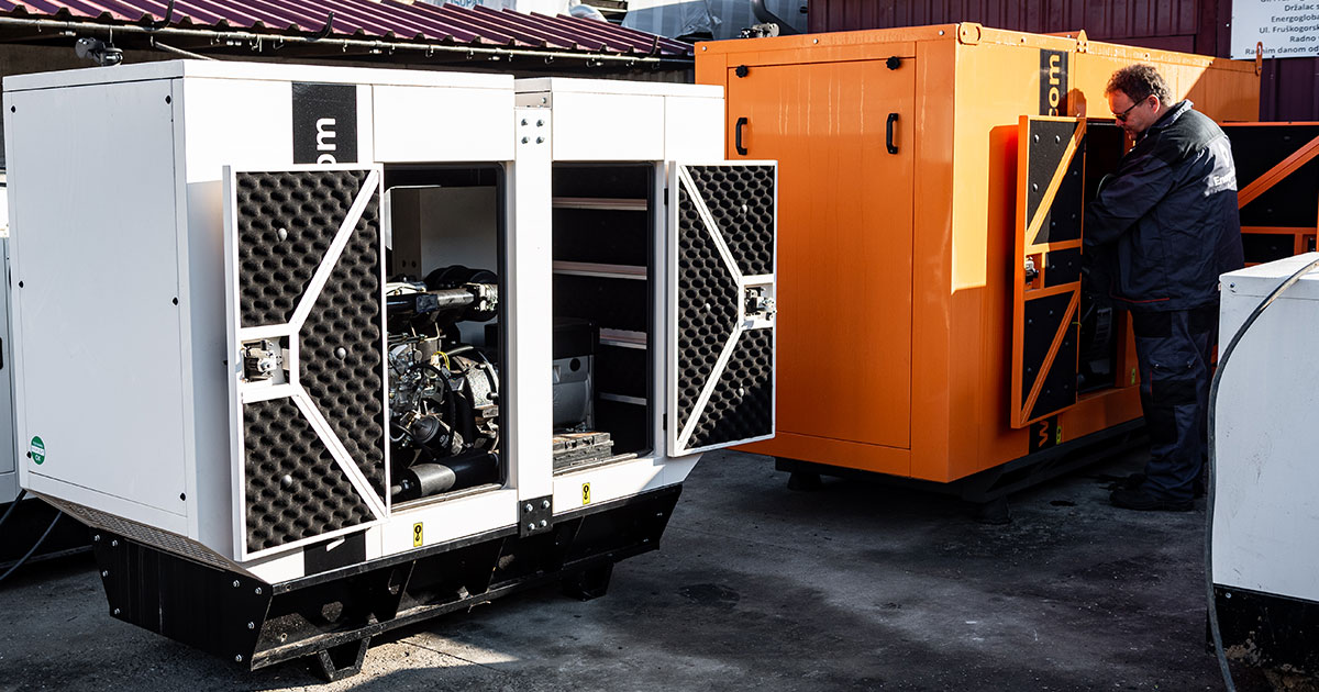 Rental products - Industrial generators | EnergoGlobal EG